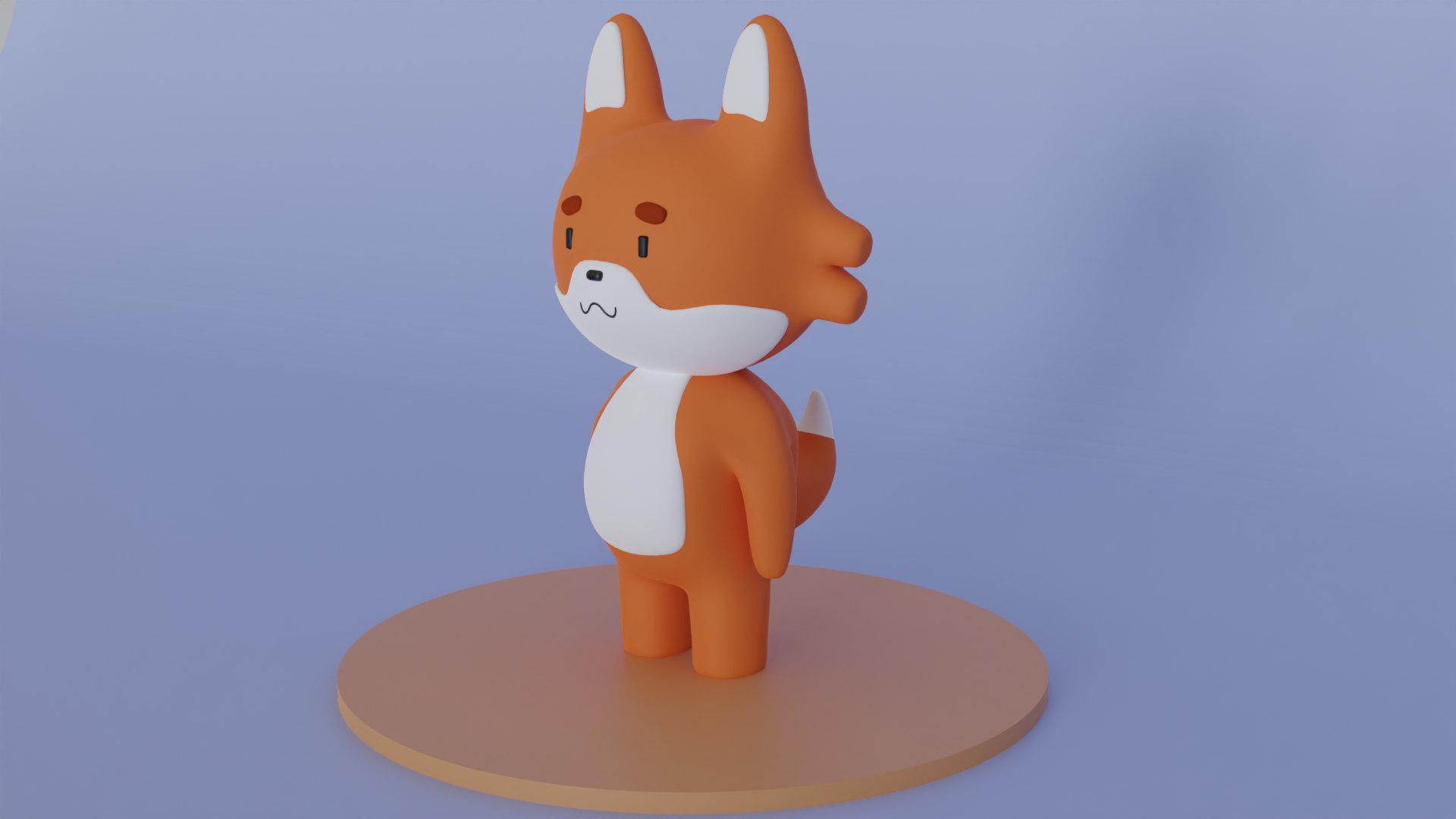 Little Fox Model - Turbosquid 2006778