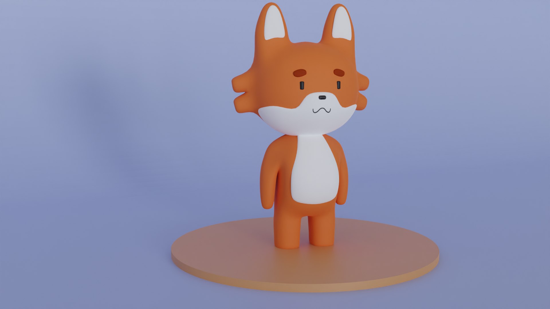 Little Fox Model - TurboSquid 2006778