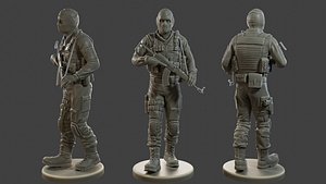 CzechSlovak Police Tactical Unit CPTU2 007 model