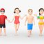 PERSONAGGI HYPER CASUAL VOL 5 - SPIAGGIA