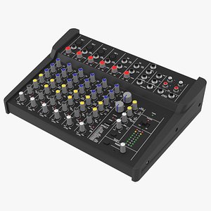 3D studio mixer model