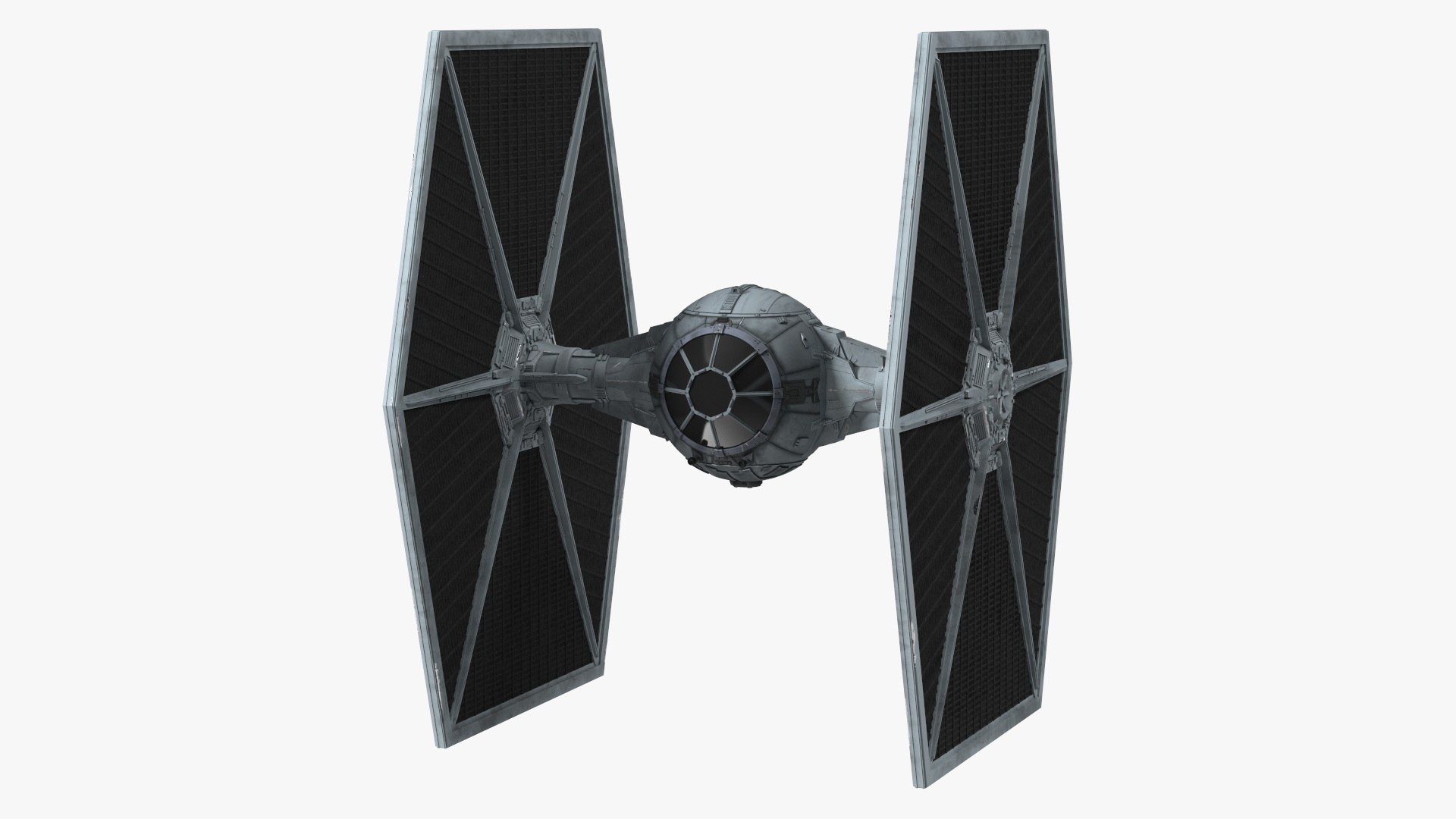 Imperial TIE Fighter 3D model preview