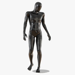 3D abstract male mannequin
