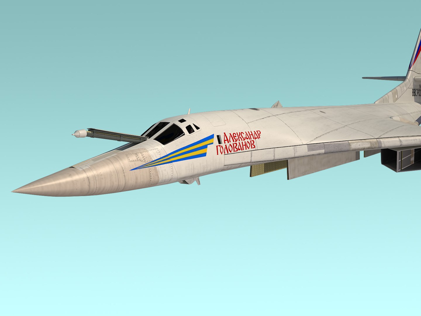Russian Strategic Bomber Tupolev Model - TurboSquid 1232192