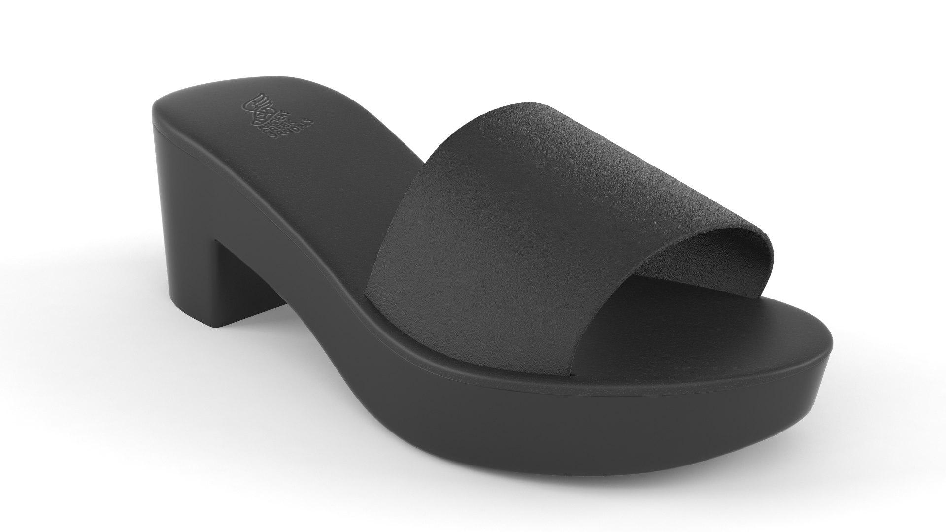 Women Slide Sandal 3D Model - TurboSquid 1884944