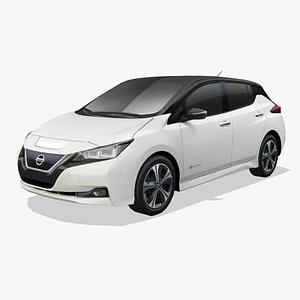 Nissan Leaf 2018 3D