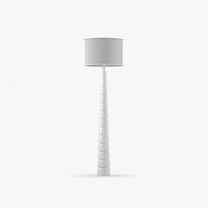 Modern floor lamp 3D model