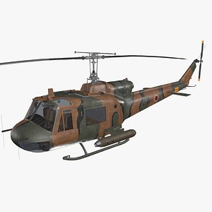 Bell UH-1B JGSDF 2 Complex Animation