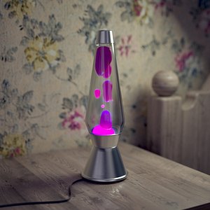 lava lamp 3D model