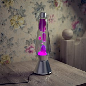 High Poly Lava Lamp