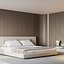3D modern bedroom model