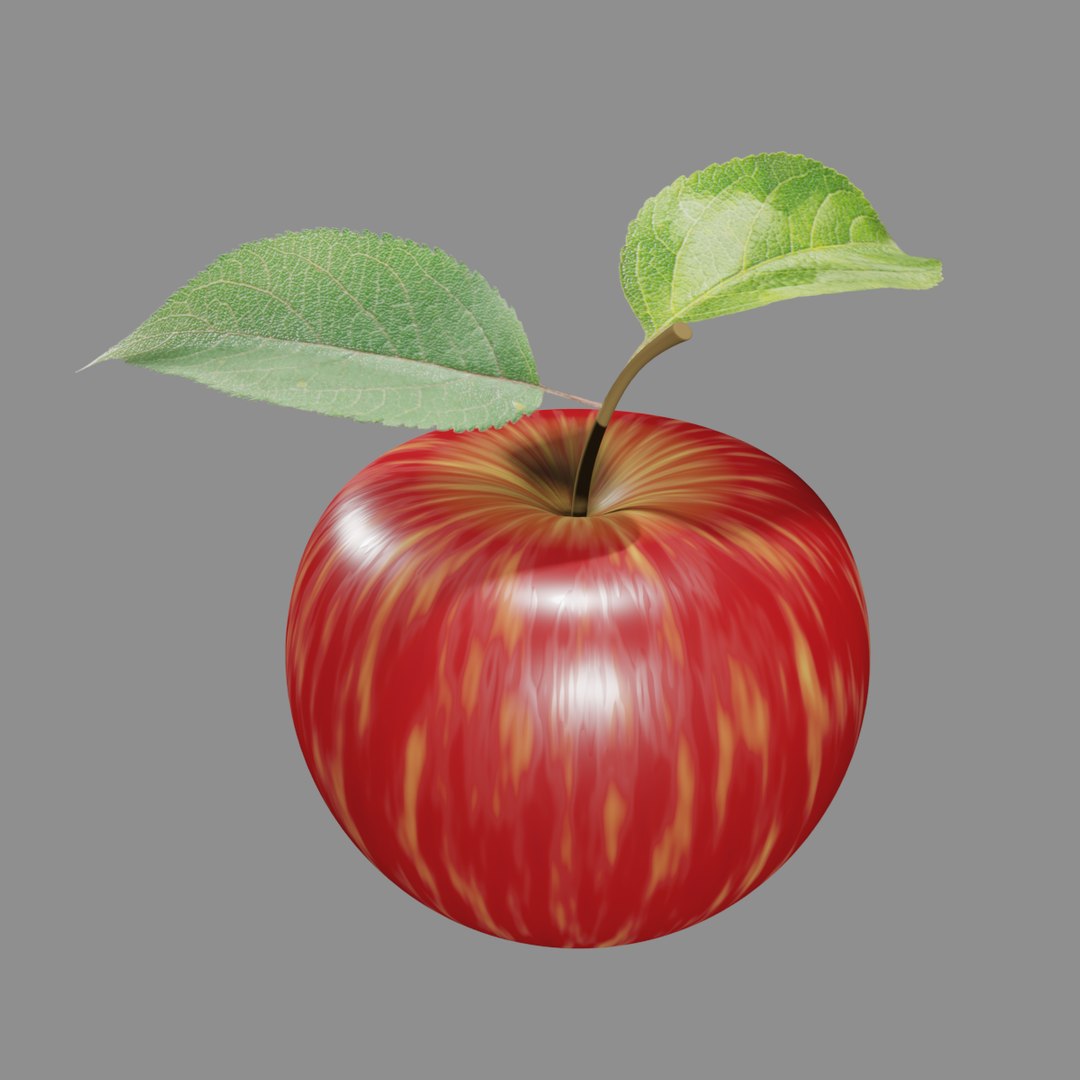 3D Apple - TurboSquid 2222067