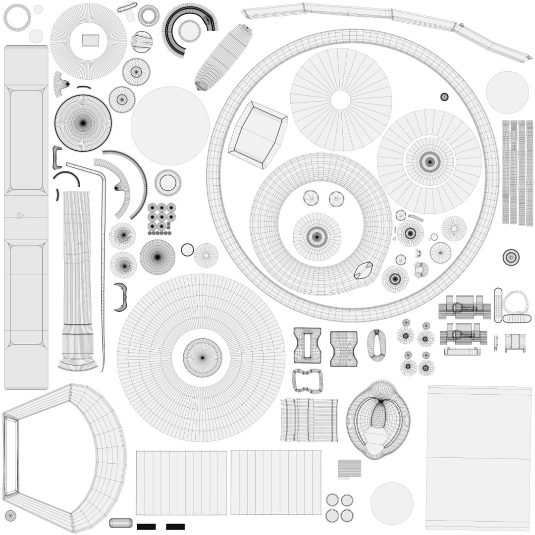 Turntable 3D Model - TurboSquid 2342015