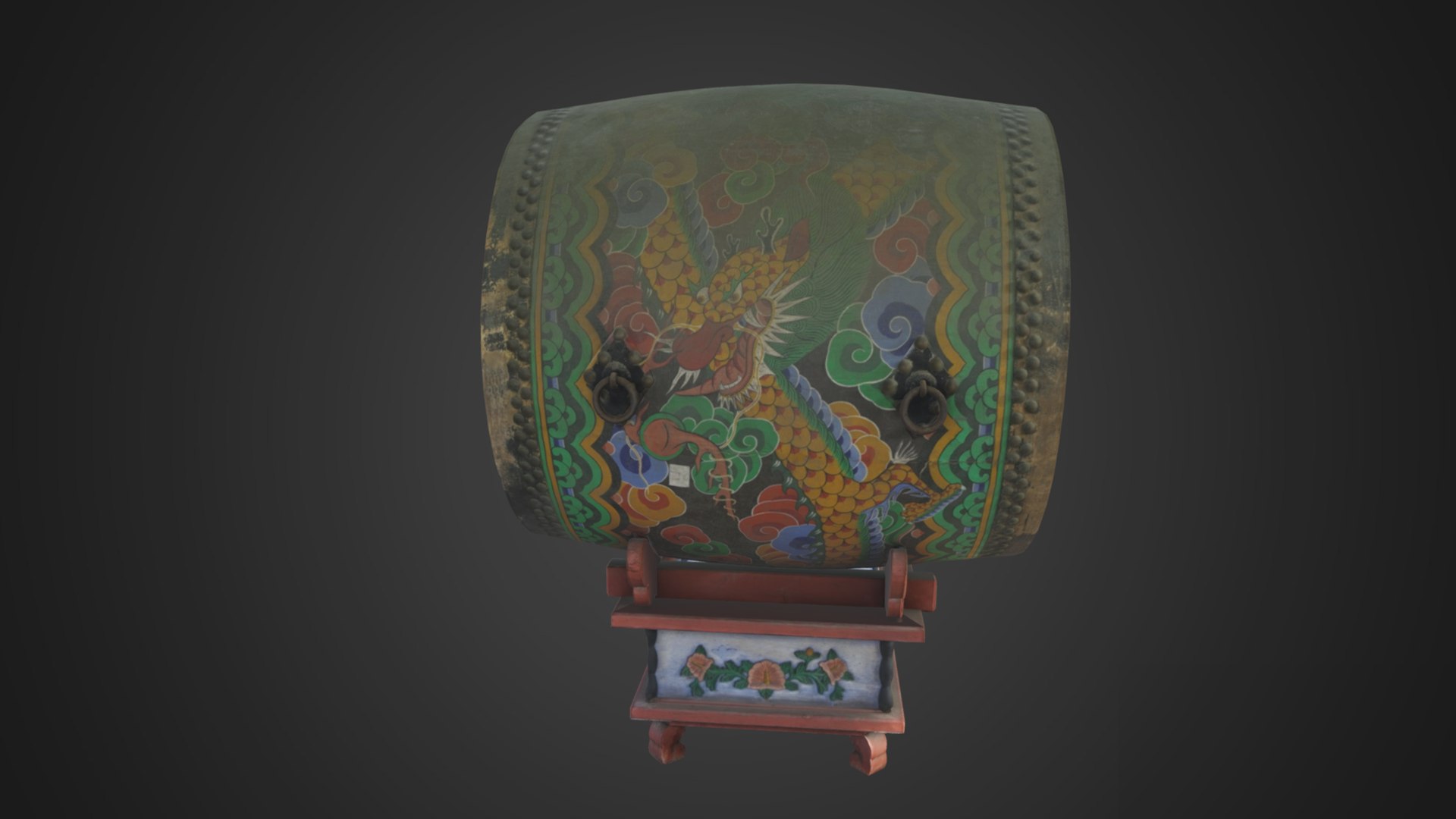 Game Ready Korean Traditional Drum Called Buk 3D Model - TurboSquid 2020655
