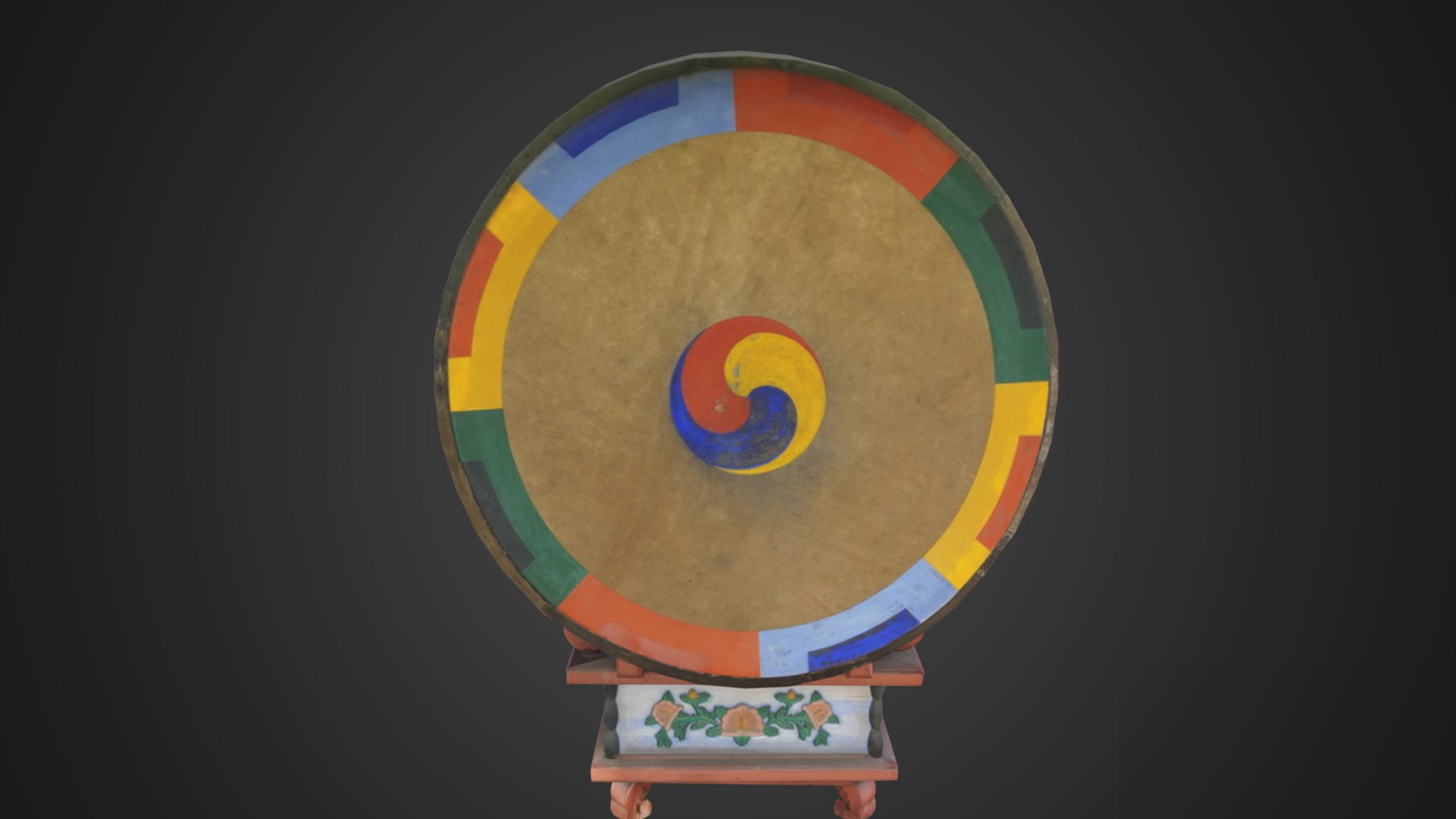 Game Ready Korean Traditional Drum Called Buk 3D Model - TurboSquid 2020655
