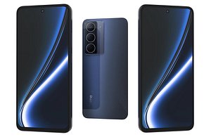 Realme NARZO 80x 5G Deep Ocean Low Poly model
