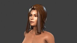 Beautiful Woman -Rigged 3d character