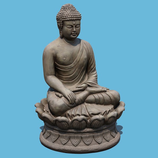 buddha art 3D model