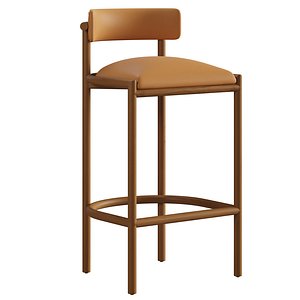 Cinta Bar Stool 3D model