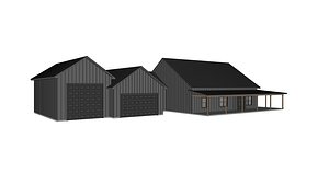 Barndominium House-80 3D model