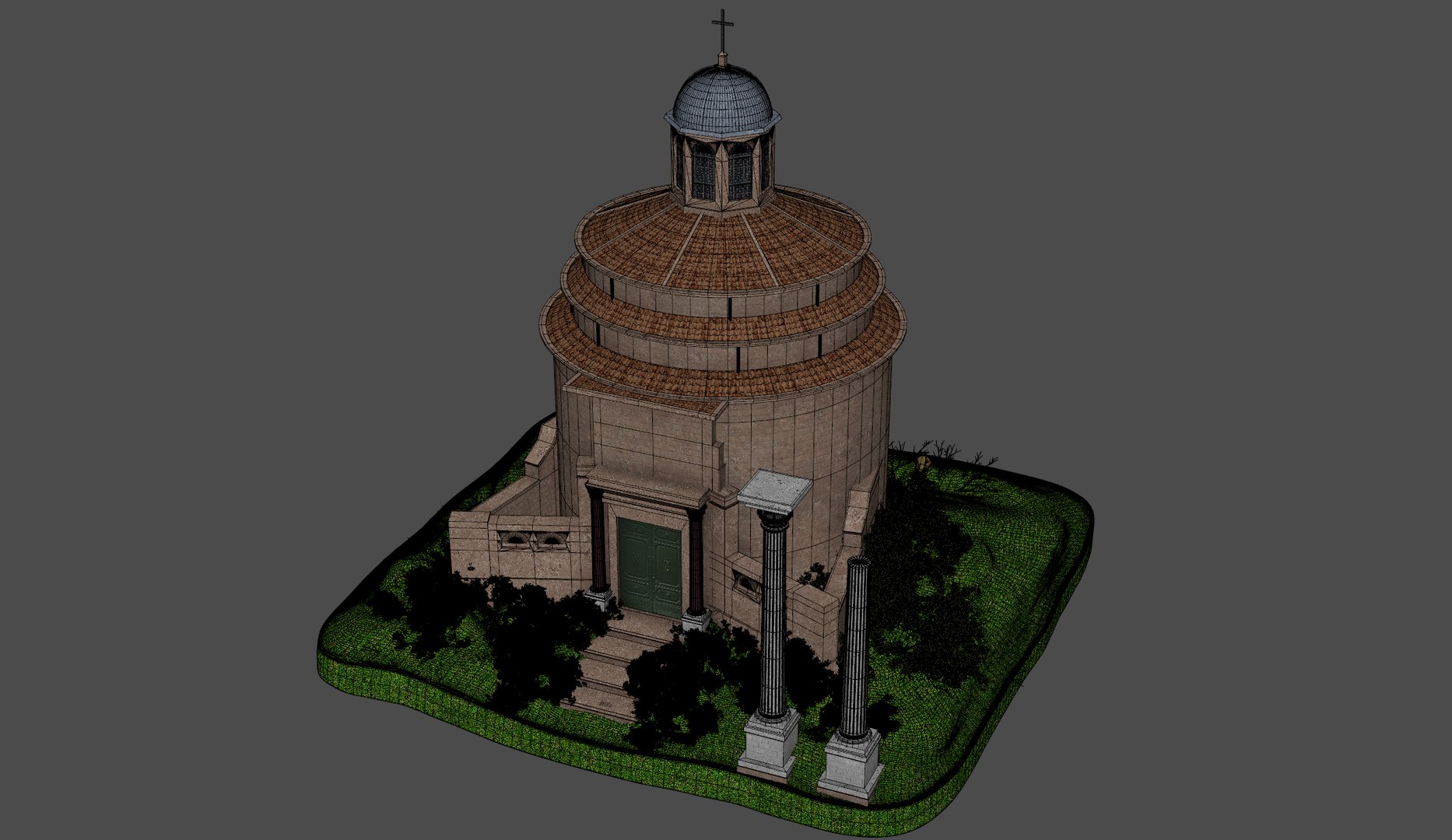 3D Temple of Romulus Roman Forum model https://p.turbosquid.com/ts-thumb/sg/AM05zX/bO/roumulus11/jpg/1775820374/1920x1080/fit_q87/834861f5b72d198690fbfe817b3e482b9a0513d8/roumulus11.jpg
