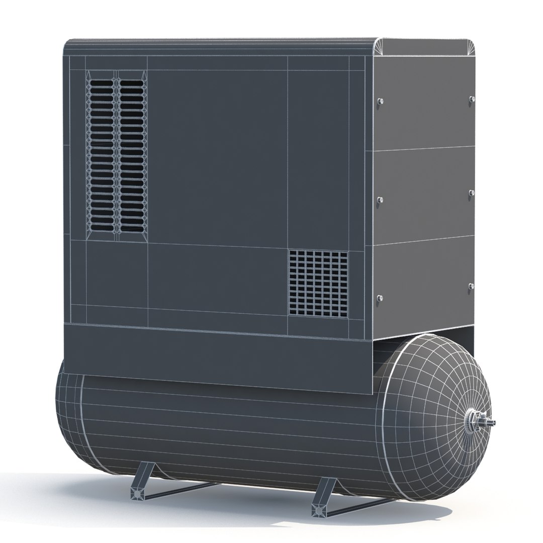 3D screw air compressor https://p.turbosquid.com/ts-thumb/sg/CDhAy5/SfHWXBaL/aircompressor_10/jpg/1512841632/1920x1080/fit_q87/589051cca5cc5b57c1716981459fd8850e4a0d97/aircompressor_10.jpg