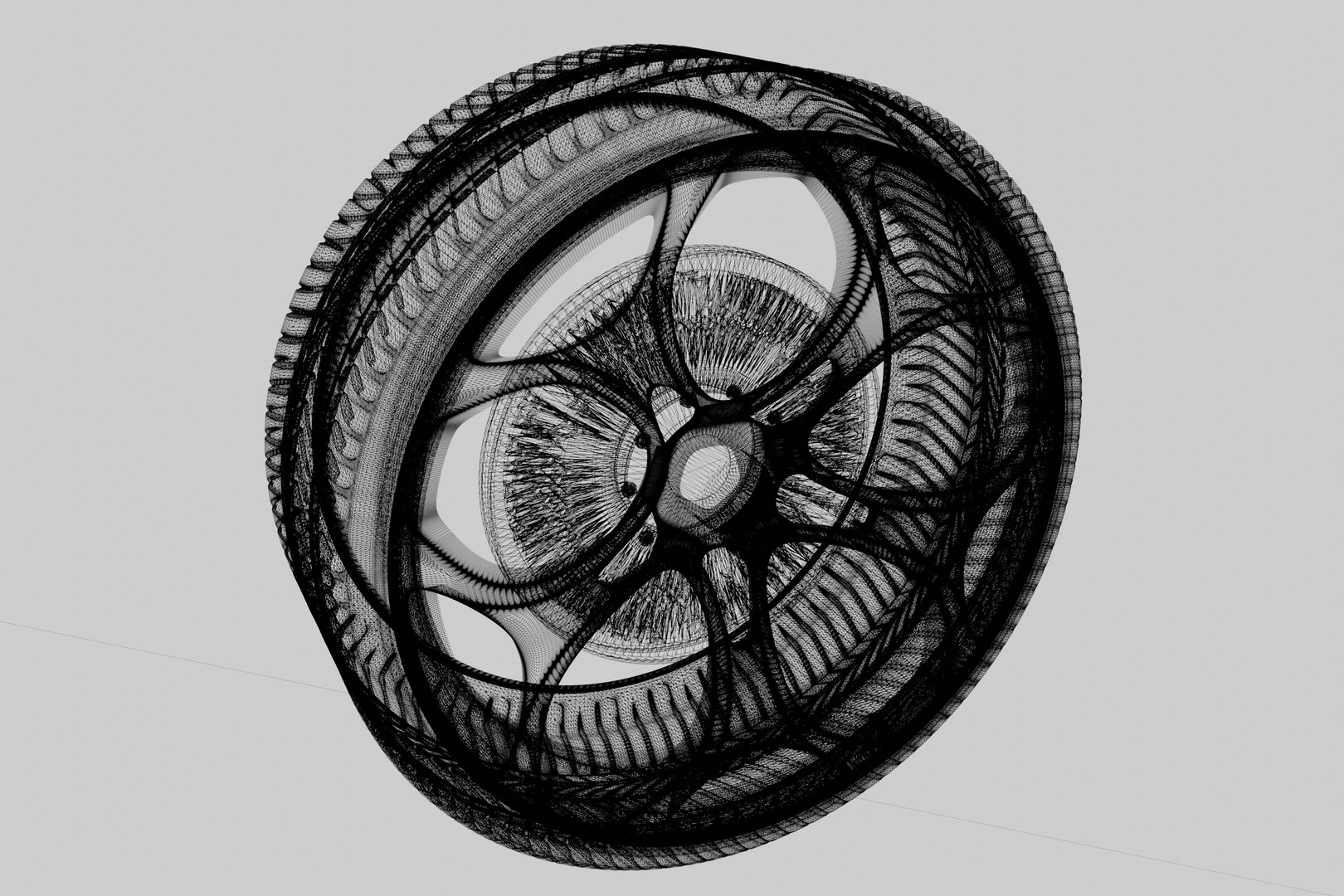 Alpha Romeo Wheel Model - TurboSquid 1585173