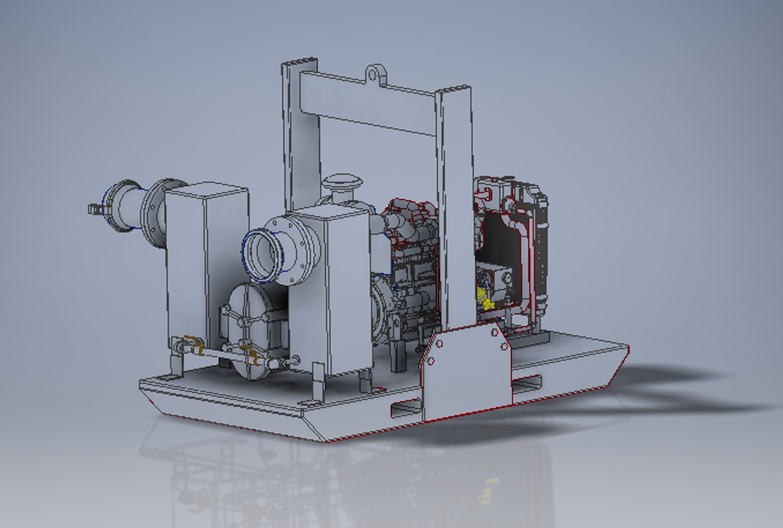3D 8 wellpoint pump - TurboSquid 1536836