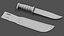 Black KA-BAR tactical knife