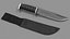 Black KA-BAR tactical knife