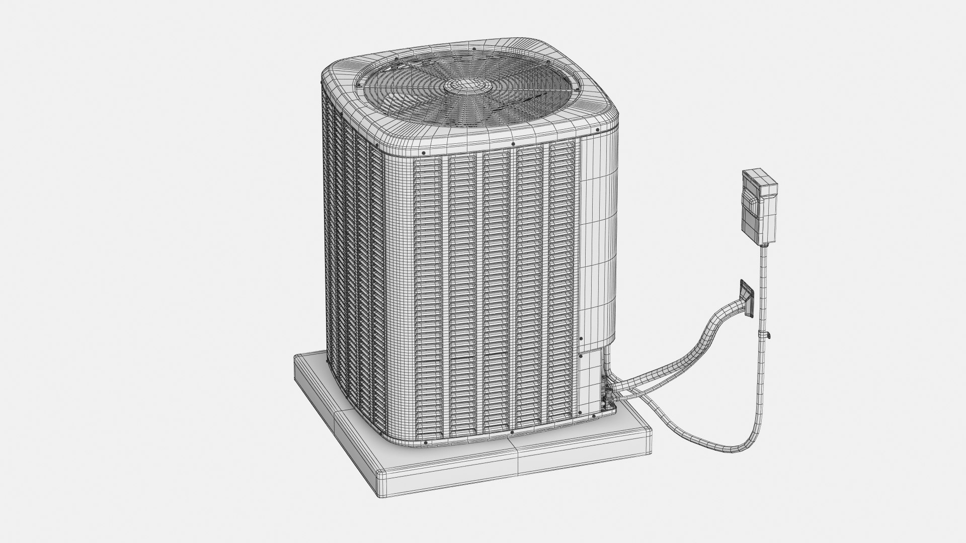 3D AC Unit V2 - TurboSquid 2395127