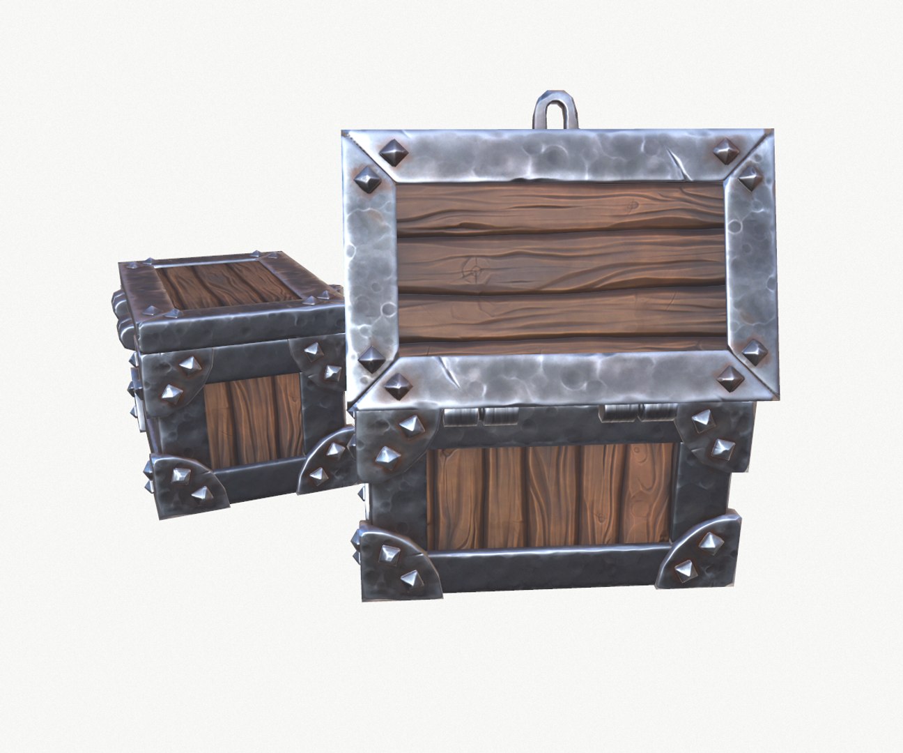 3D stylized chest - TurboSquid 1245832