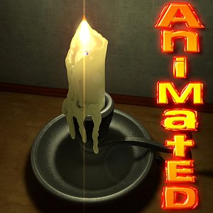 3d candle holder