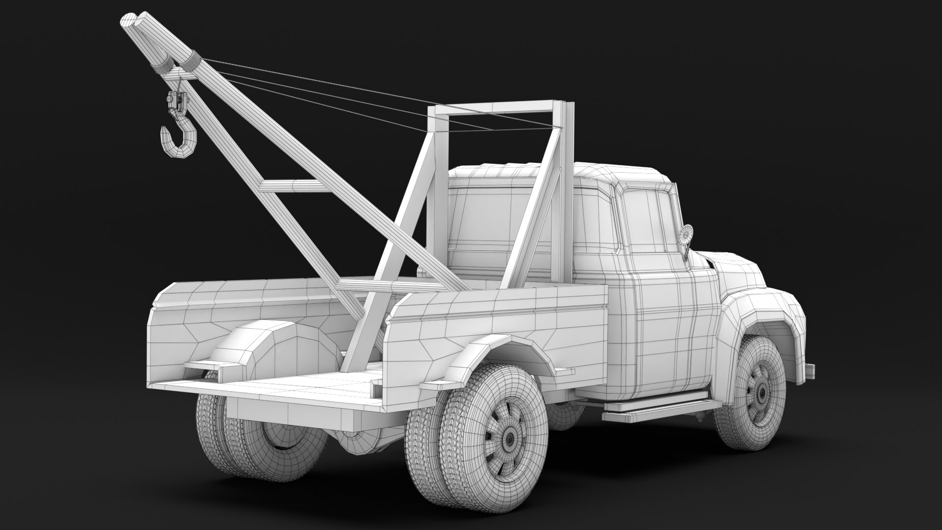 old tow truck 3D model https://p.turbosquid.com/ts-thumb/sg/OPEneX/6IFQRF1s/old_tow_truck_thumbnail_wireframe2/png/1596559529/1920x1080/fit_q87/abf2fff1f1eea7985934463e0600e3a335fcaa60/old_tow_truck_thumbnail_wireframe2.jpg