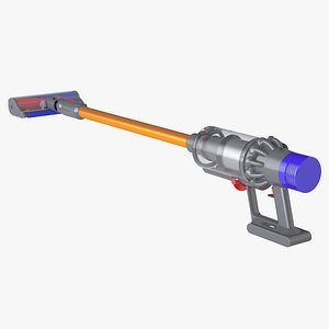 photoreal vacuum cleaner dyson 3D