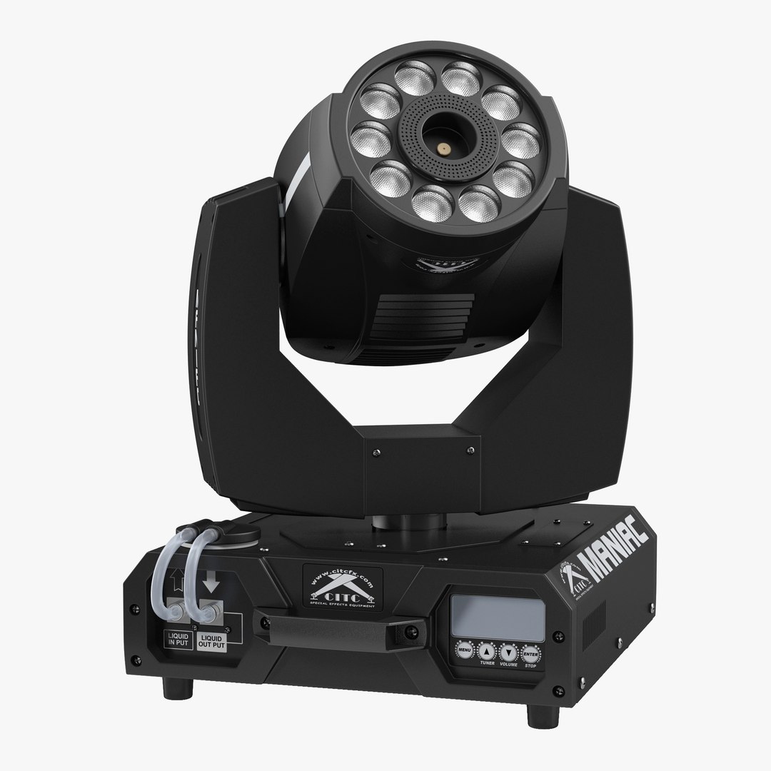 LED Fog Machine CITC The Maniac 2 3D model preview