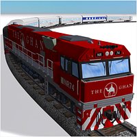 the ghan - australian passenger train