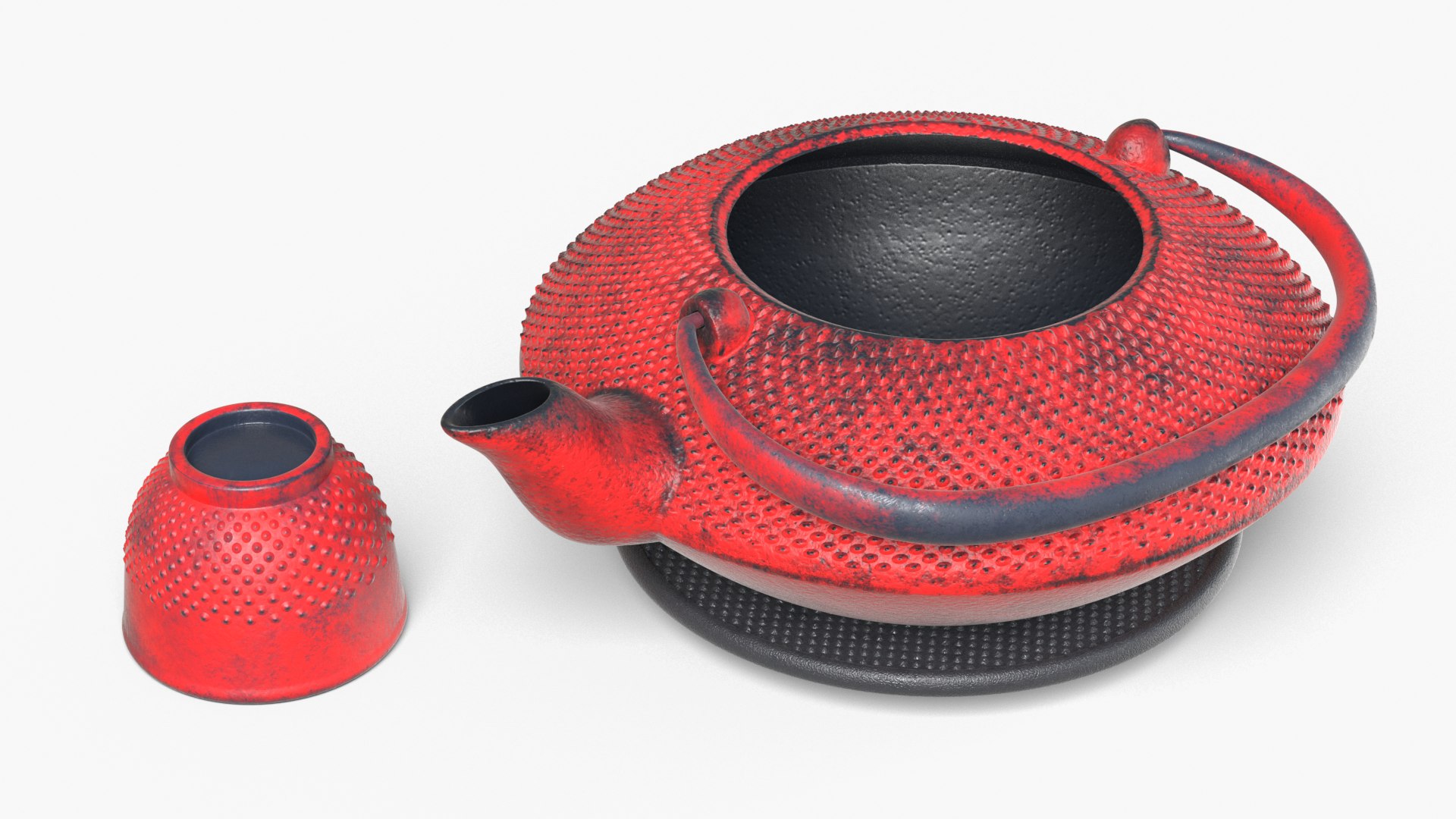 3D Japanese Cast Iron Model - TurboSquid 1460727