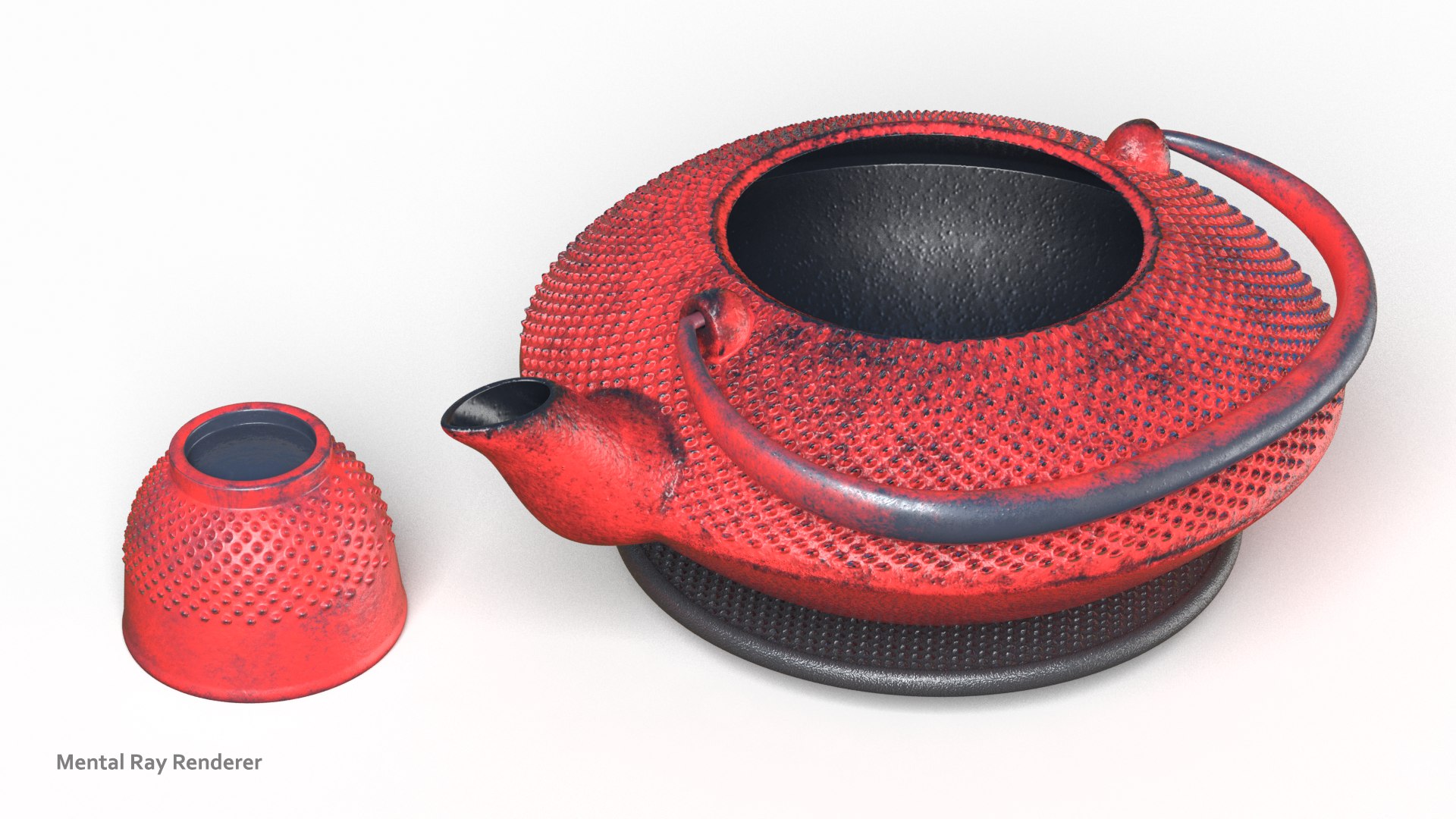 3D Japanese Cast Iron Model - TurboSquid 1460727