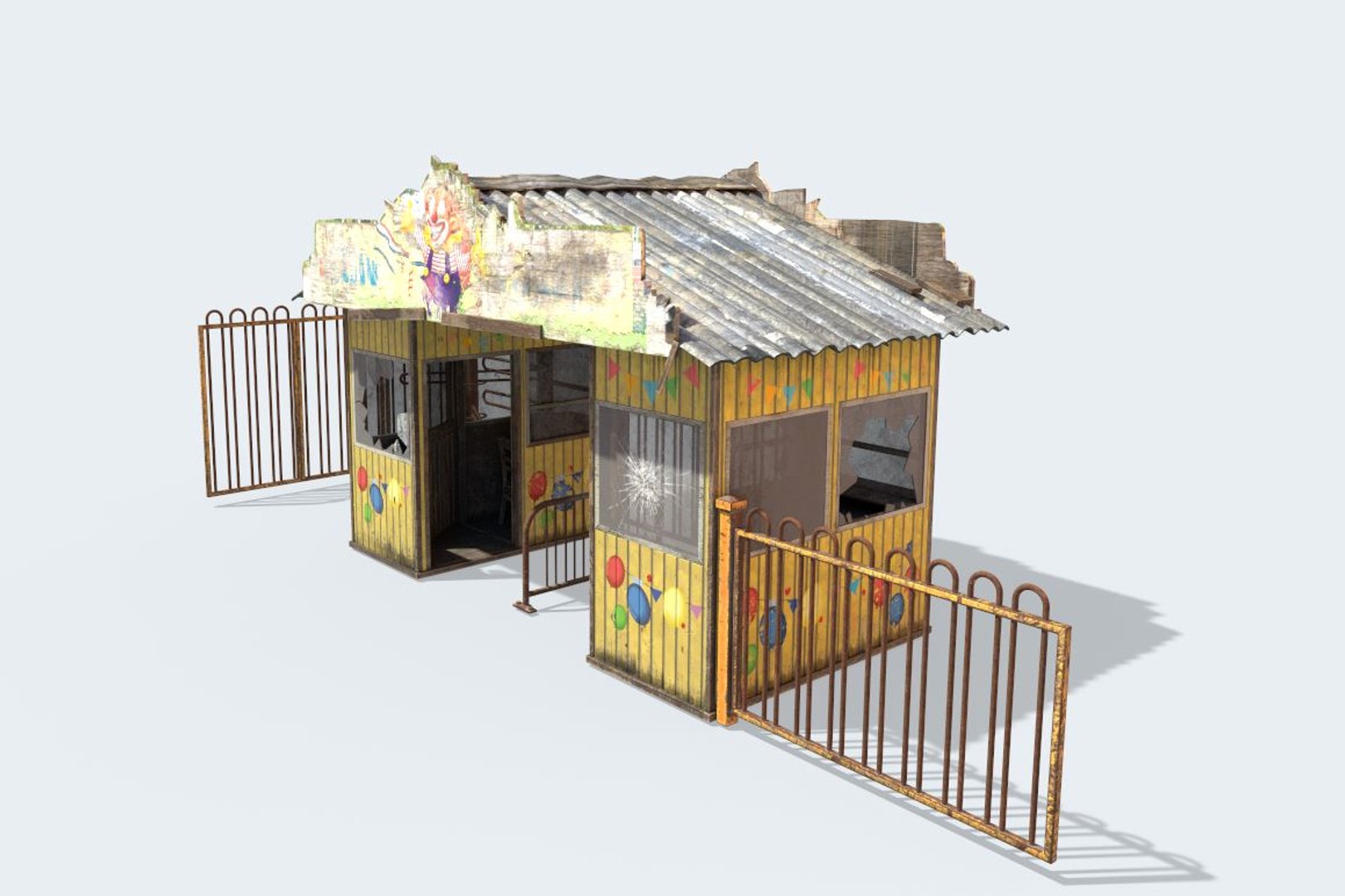 Abandoned Amusement Park Entrance and Ticketbooth 3D model https://p.turbosquid.com/ts-thumb/sg/dIhu5K/6C/4/jpg/1656713723/1920x1080/fit_q87/4e0c6dc47957b1207f1d0b28e2bf1848948398b3/4.jpg