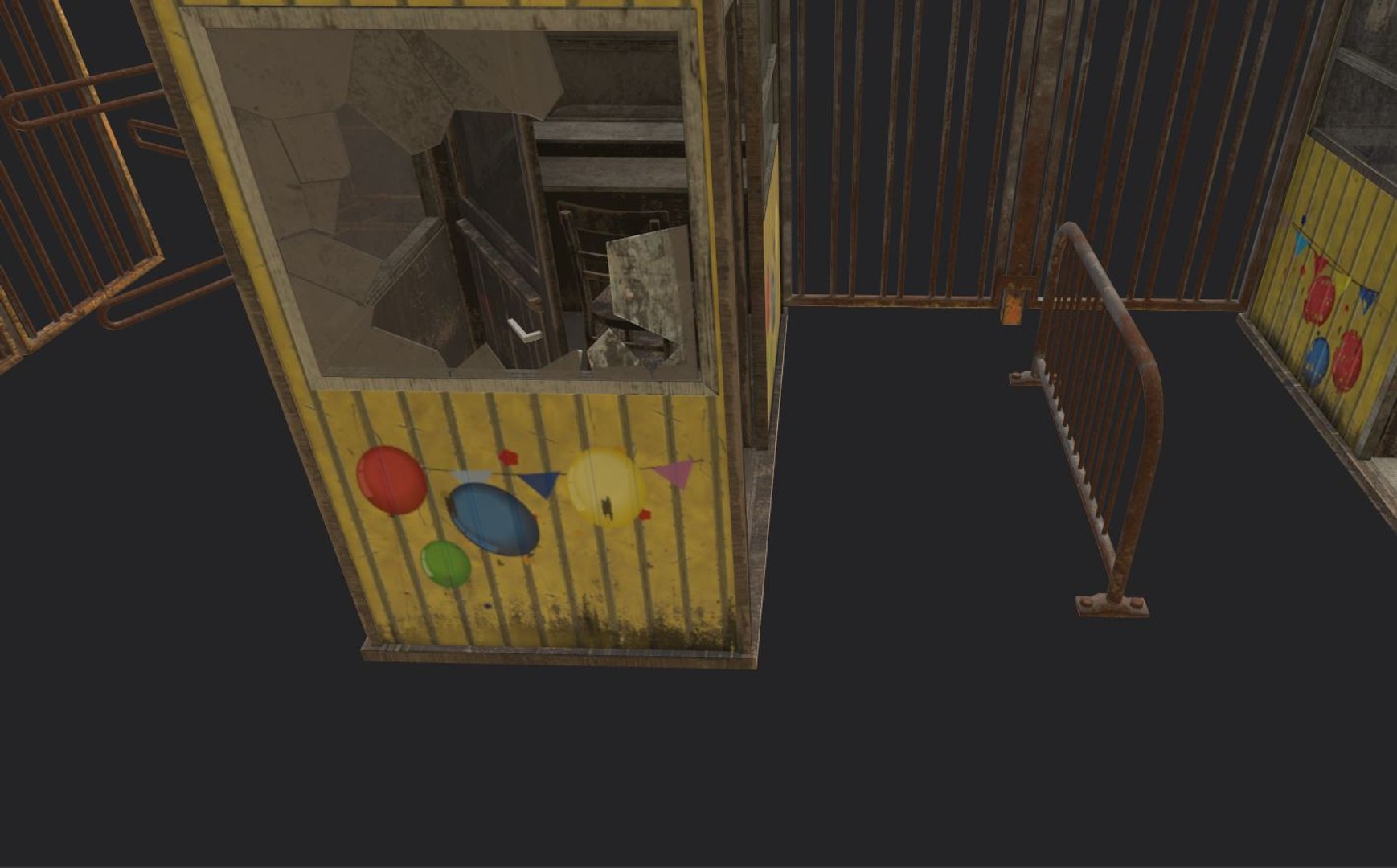 Abandoned Amusement Park Entrance and Ticketbooth 3D model https://p.turbosquid.com/ts-thumb/sg/dIhu5K/i0/13/jpg/1656713965/1920x1080/fit_q87/674fea96f32f4df7cb4956dbd0dba2d5c4e490b1/13.jpg