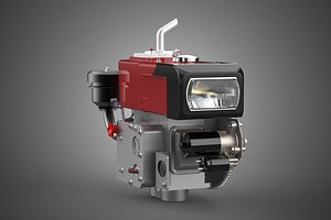 DIESEL ENGINE MACHINE HEADLIGHT HEADLAMP HEAD LAMP LIGHT BEAM 4S