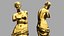Statue der Venus von Milo vergoldet