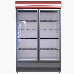 display refrigerator 3D model
