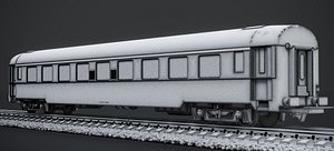 GENERIC COACH KE-GPR-R-63-2023 RAW 3D model