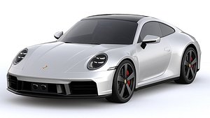 3D Porsche 911 Carrera S 2025 model