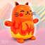 Cute Cartoon Cats