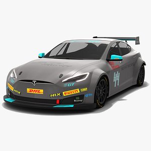 3D tesla s p100d electric