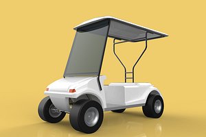 3D GOLFCART BUGGY CAR GOLF CART VEHICLE PATREV model