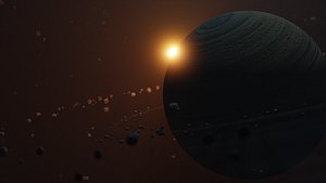 Saturn 3D model